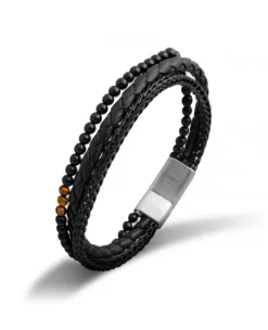 Bransoletka męska Pierre Ricaud PR632.5BL