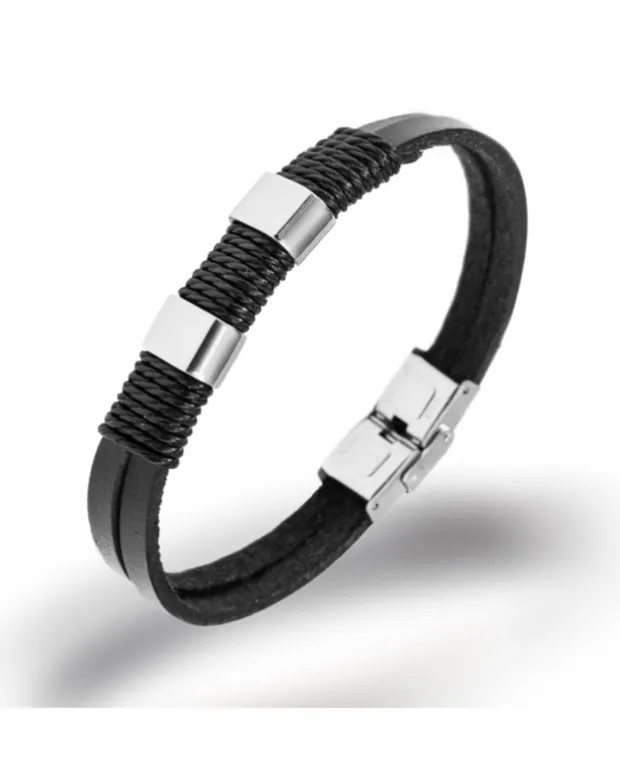 Bransoletka męska Pierre Ricaud PR603.5BL