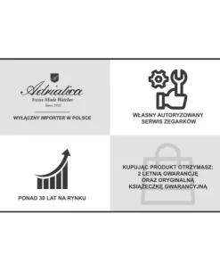 Zegarek damski Adriatica A3731.114SQ